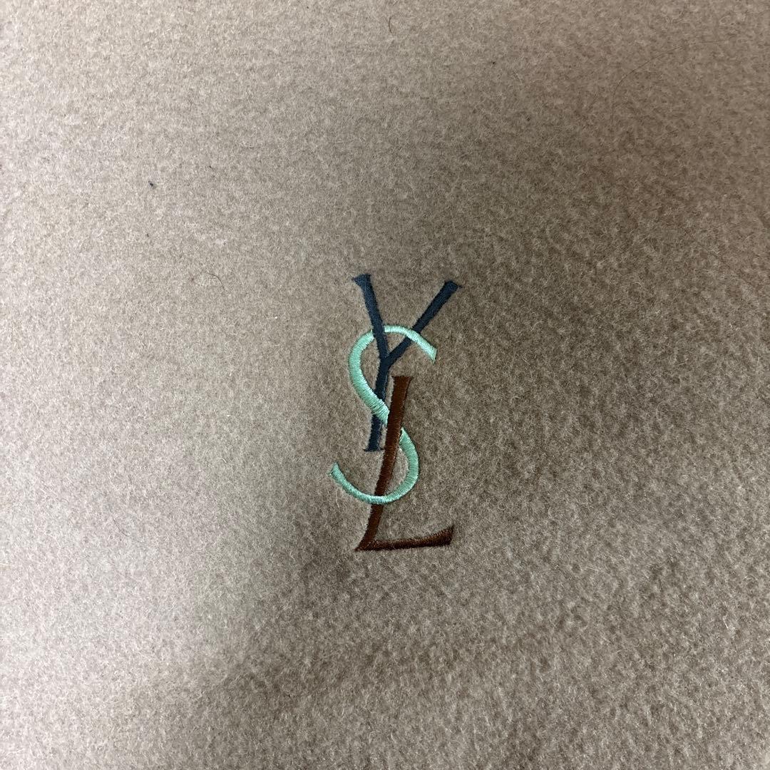 YSL ブラウン 毛布 140×200(cm)【2/28まで出品】