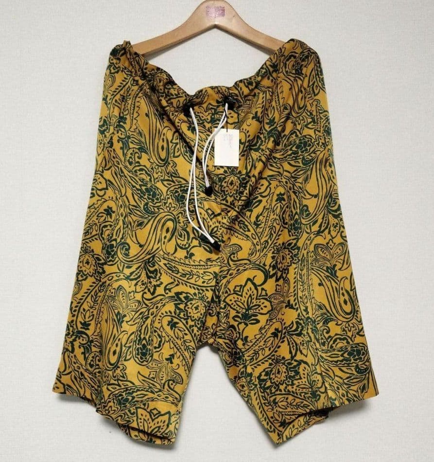 【新品】定価7万円 ATHA ペイズリー柄 シャツ セットアップ