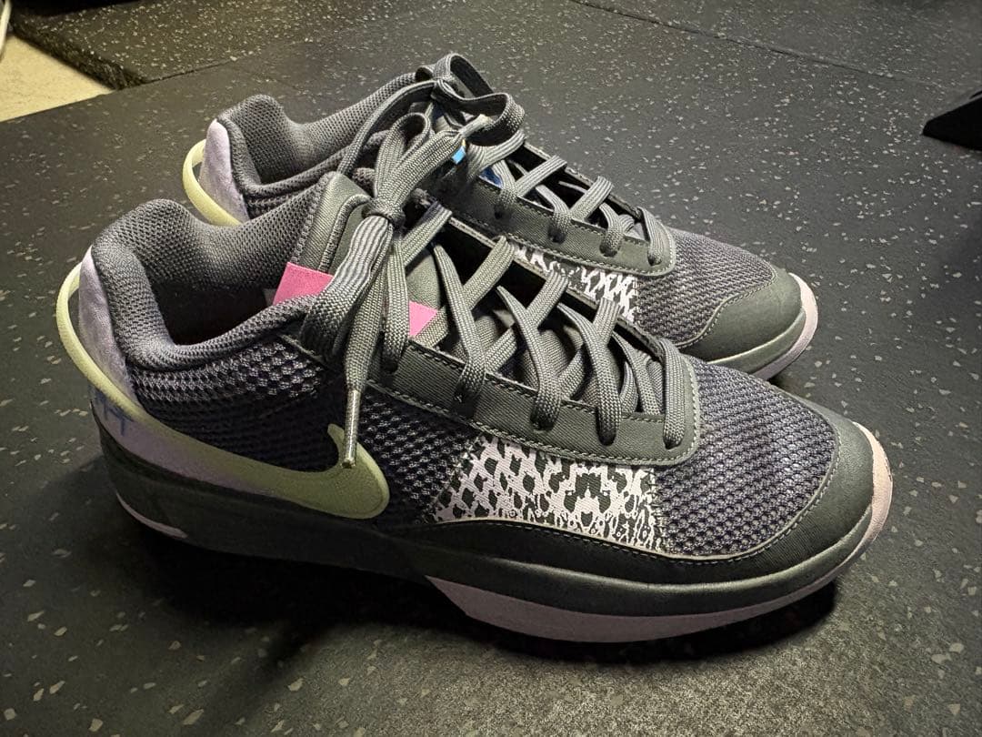 NIKE JA1 ジャ1 バスケットシューズ グレー 27cm バッシ