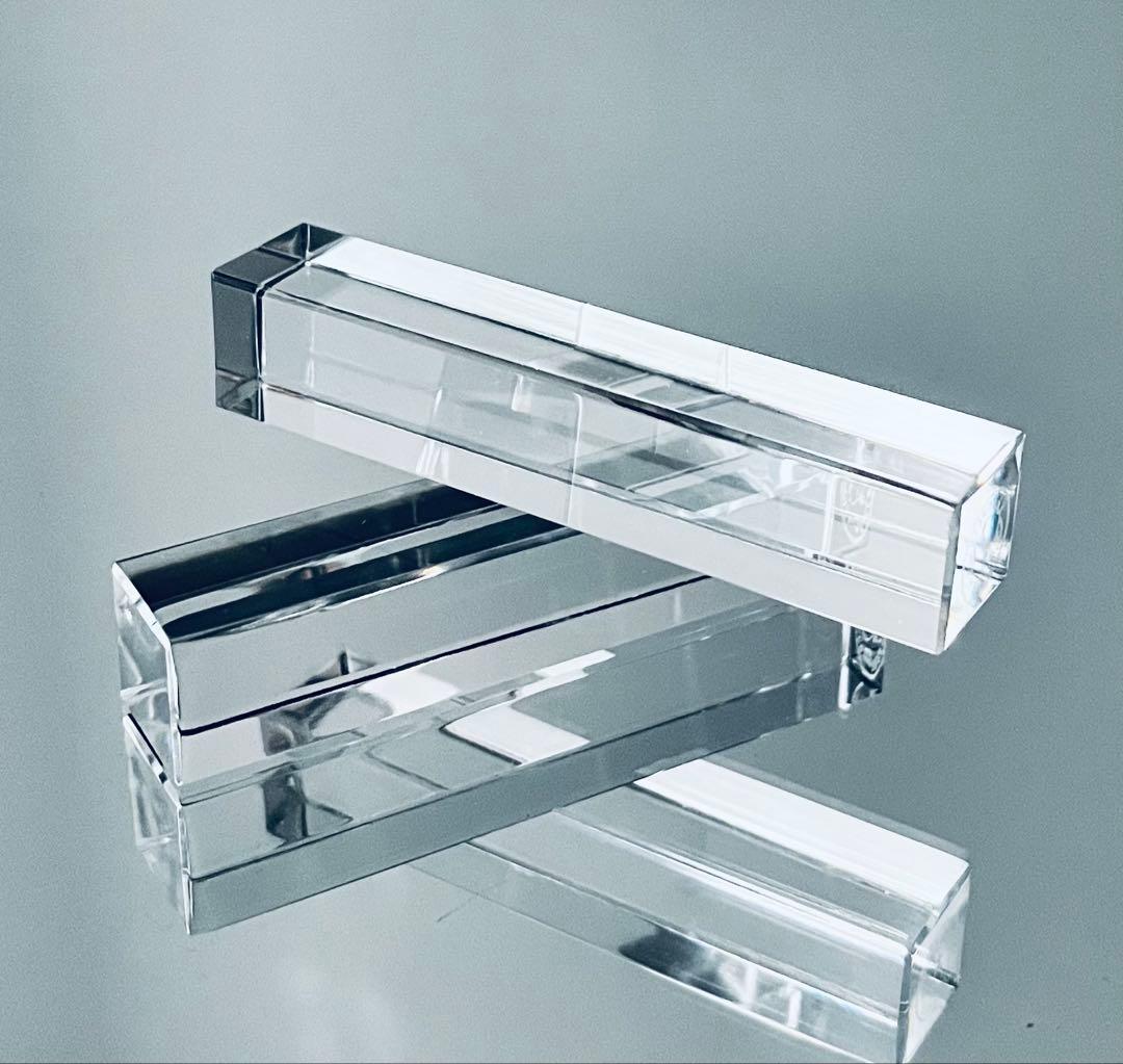 BACCARAT バカラ/ 2本　カトラリーレスト 箸置き ナイフレスト　A