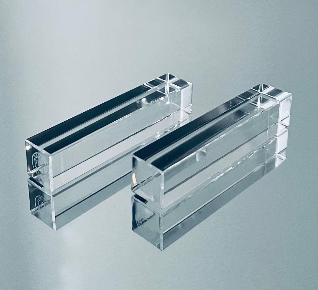 BACCARAT バカラ/ 2本　カトラリーレスト 箸置き ナイフレスト　A