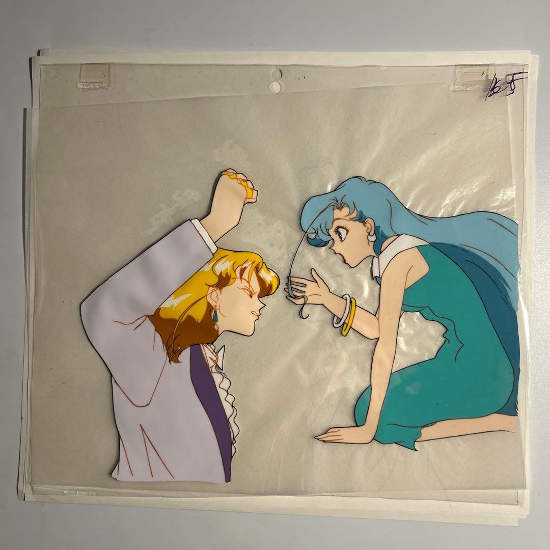 武内直子「美少女戦士セーラームーンsセル画＋動画2枚フィッシュアイタイガーズアイ