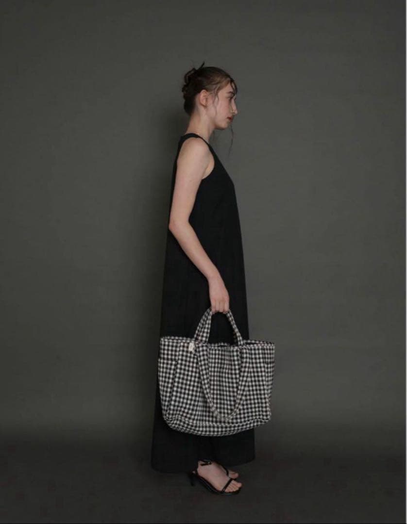 ラスト1点【完売品】クラステラー clastellar ギンガチェックヌビバッグ