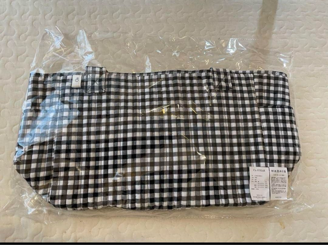 ラスト1点【完売品】クラステラー clastellar ギンガチェックヌビバッグ