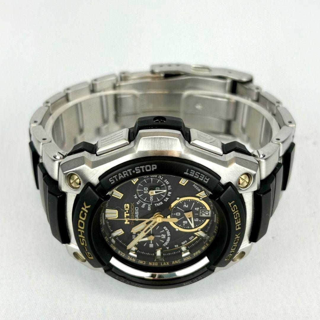 Gショック　【電波ソーラー】　【大人気】　【希少】　【金属ベルト】