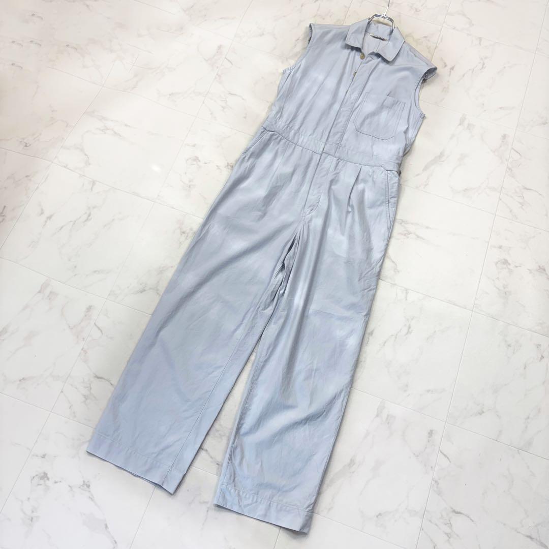 オーラリー 20SS スリーブレス　ジャンプスーツ　S オーバーオール1