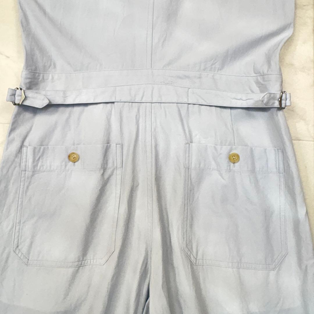 オーラリー 20SS スリーブレス　ジャンプスーツ　S オーバーオール1