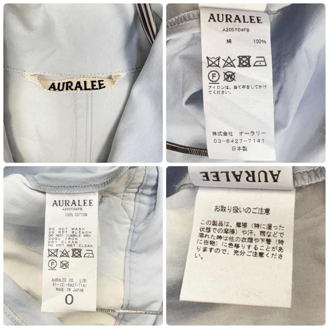オーラリー 20SS スリーブレス　ジャンプスーツ　S オーバーオール1