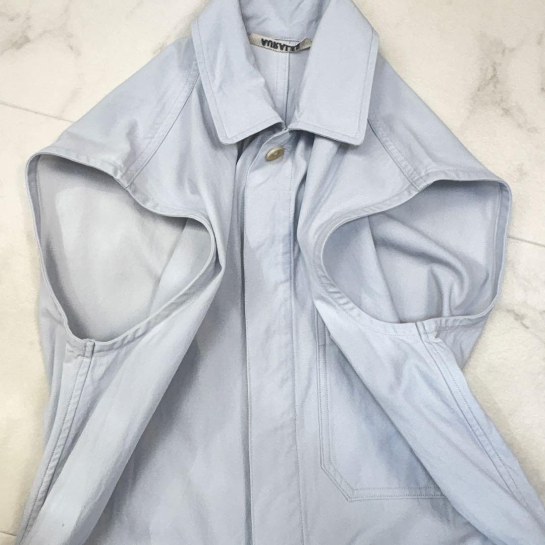 オーラリー 20SS スリーブレス　ジャンプスーツ　S オーバーオール1