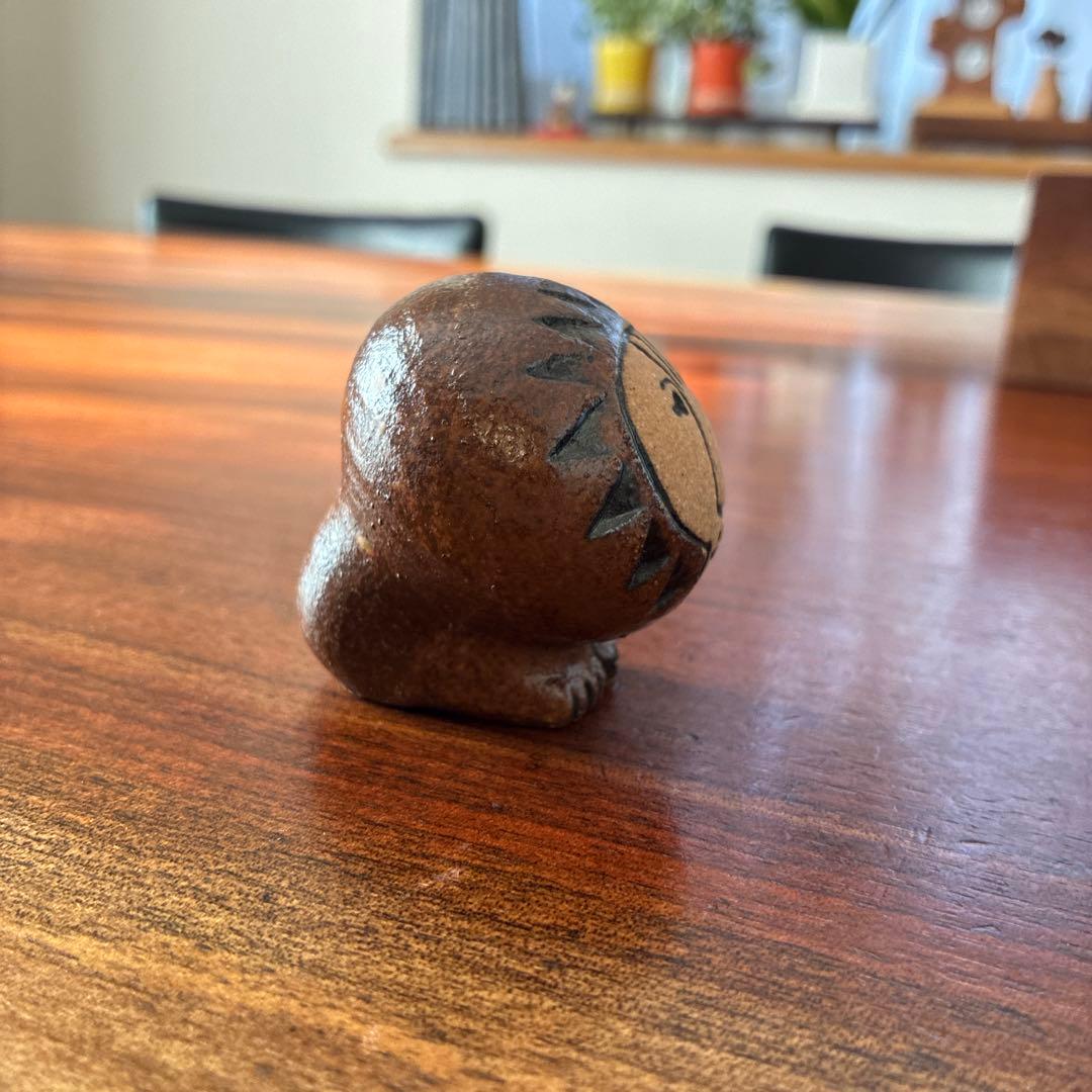 リサラーソン　ライオン　置物　ヴィンテージ　グスタフスベリ　工芸品　北欧　希少