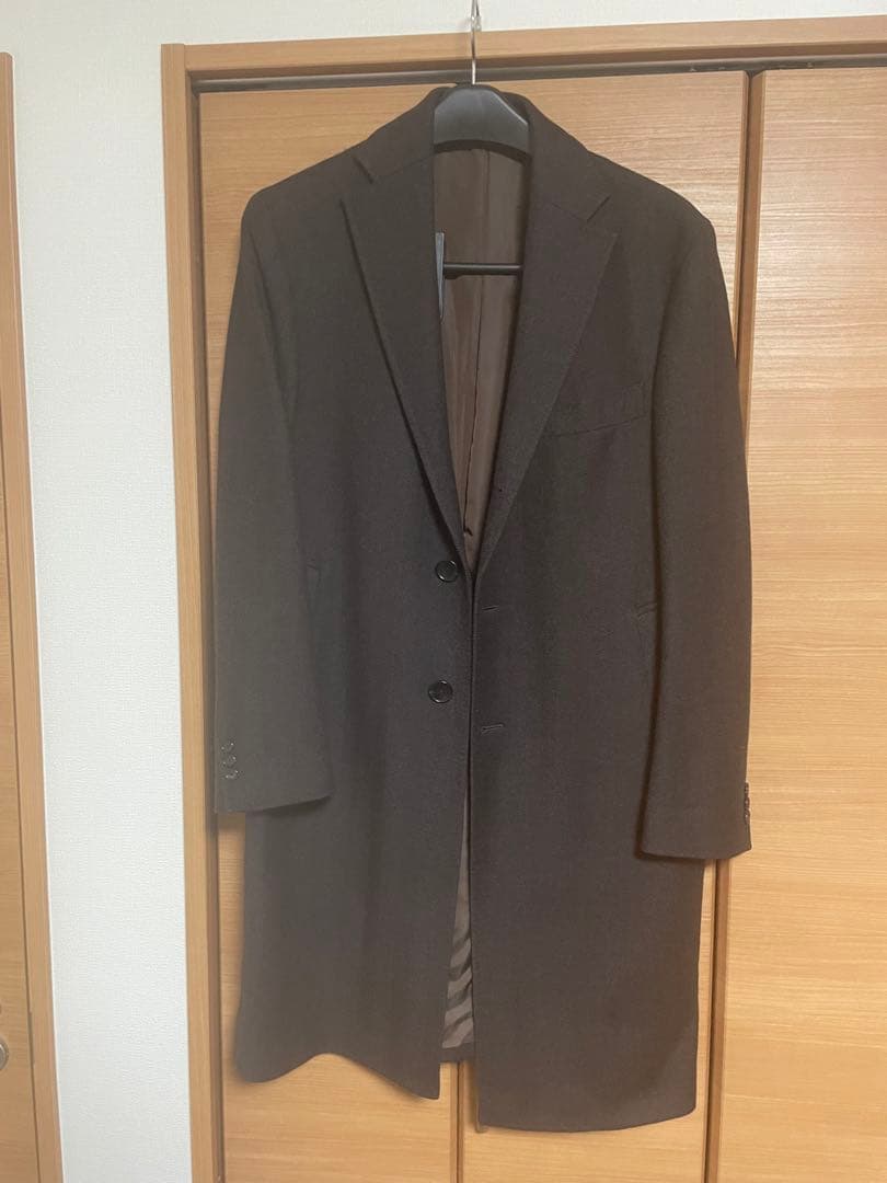 【Super150s】チェスターコート【EDIFICE】