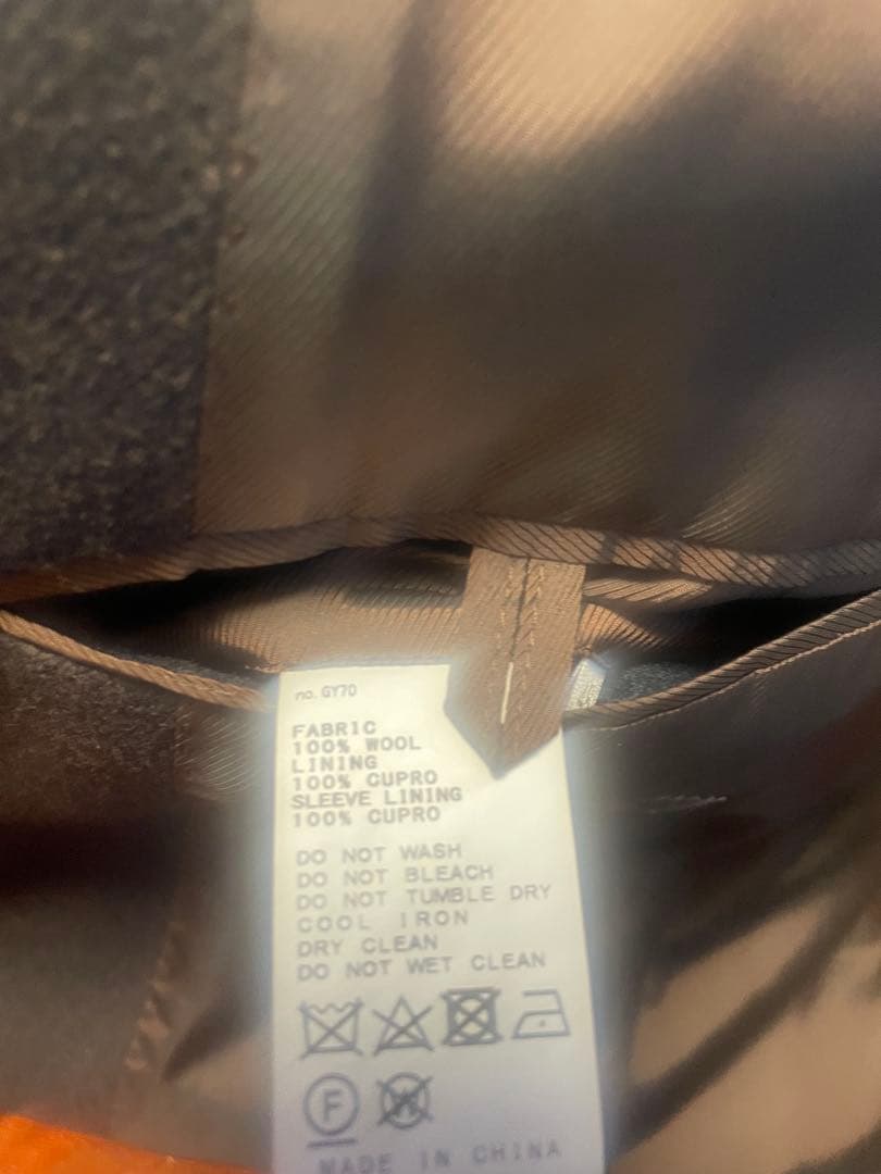 【Super150s】チェスターコート【EDIFICE】