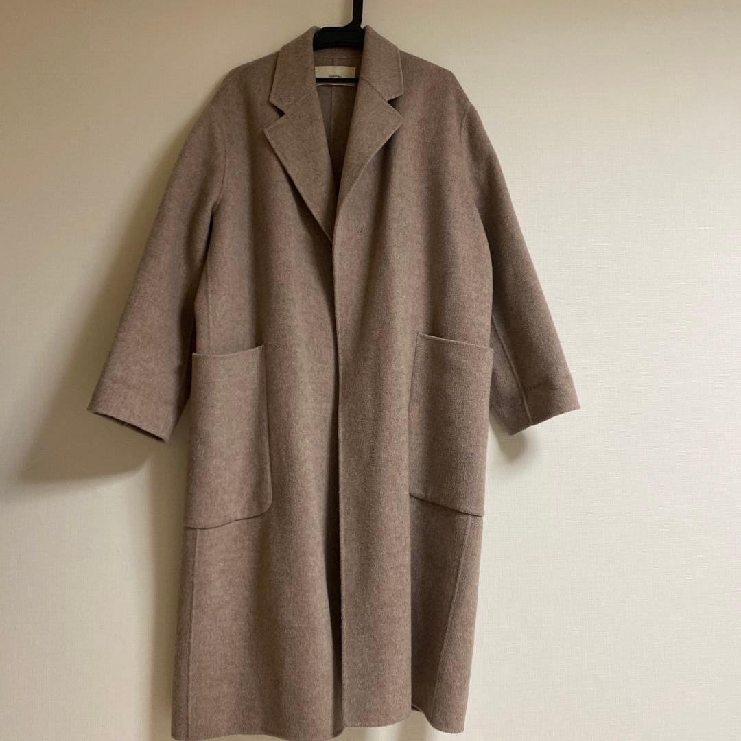 セール‼️TODAYFUL ウールオーバーコート　オートミール38