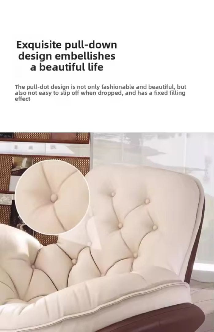 モダンデザイン ロッキングチェア ペンギン型 リラックスチェア 室内バルコニー用