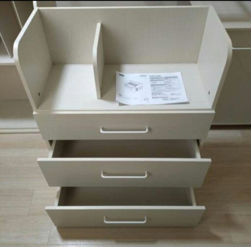 ニトリ　システムベッド　ホワイト