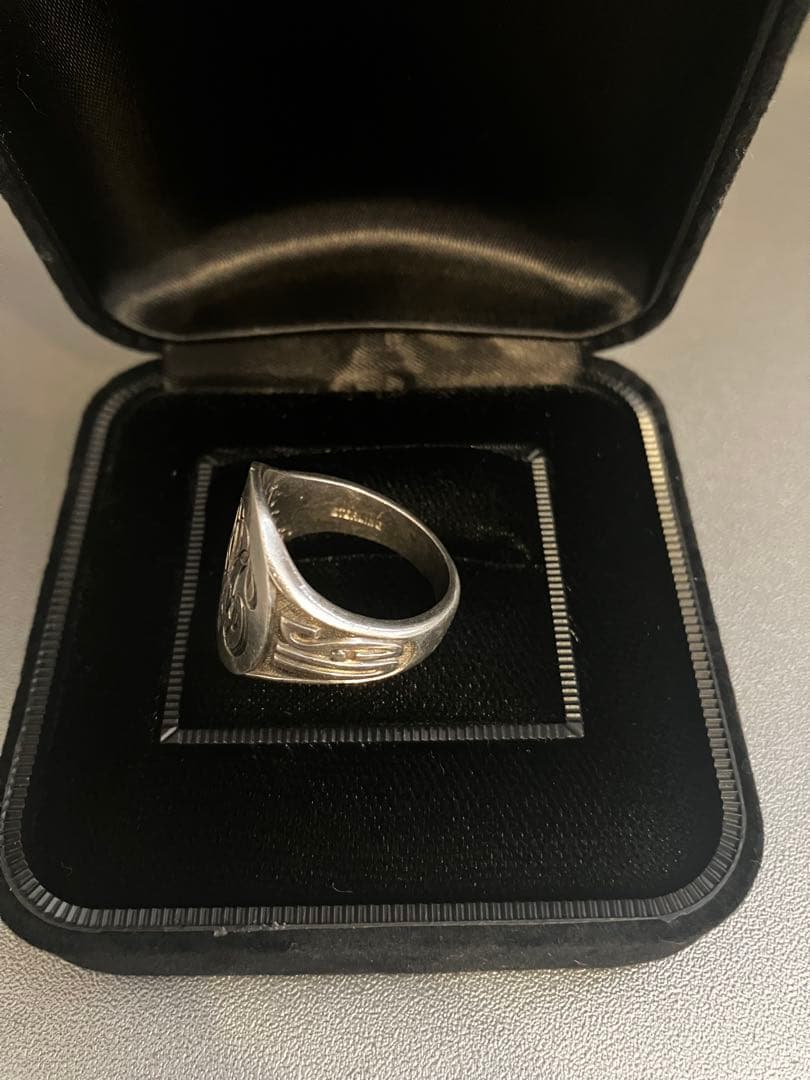 米軍　ヴィンテージリング　シルバーリング　ミリタリーリング　シグネットリング