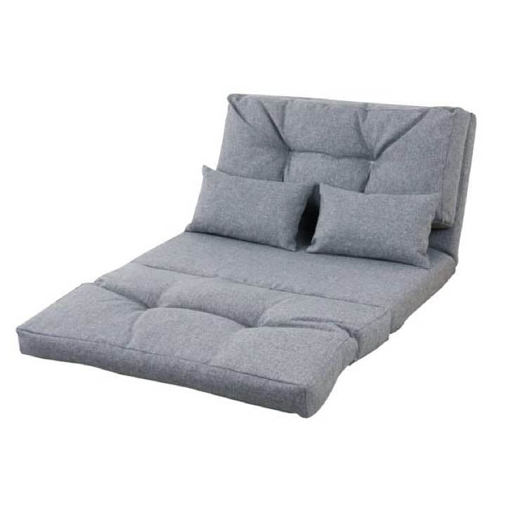 リラックス3WAYソファベッド グレー