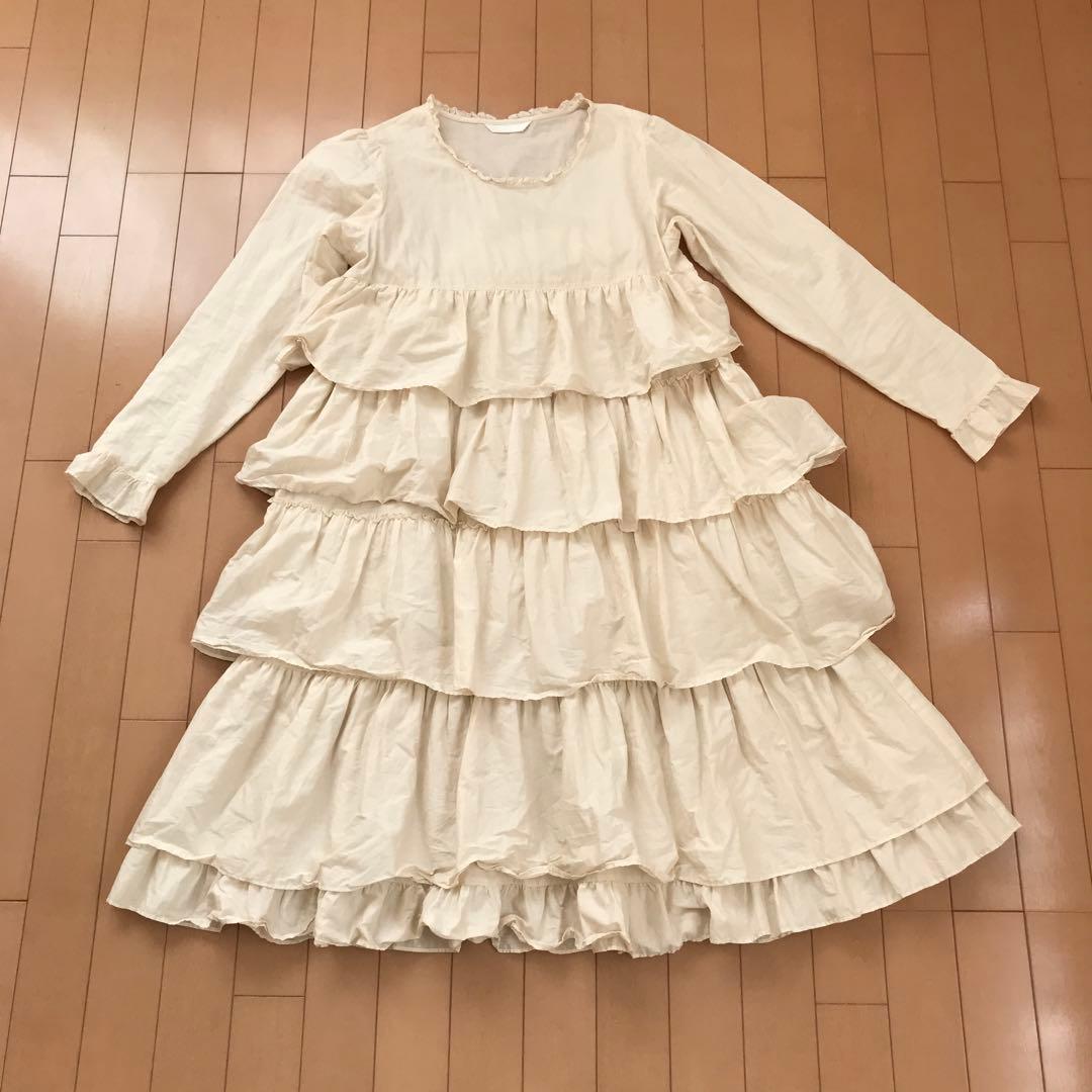 ピンクハウス　フリルミディ丈ワンピース　2点おまとめ