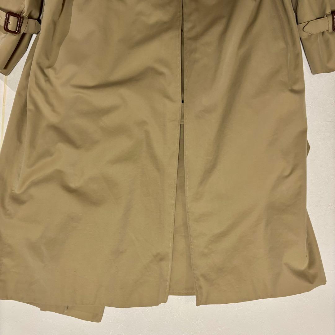 アクアスキュータム 英製 トレンチコート ロング丈 ベージュ XLオーバーサイズ