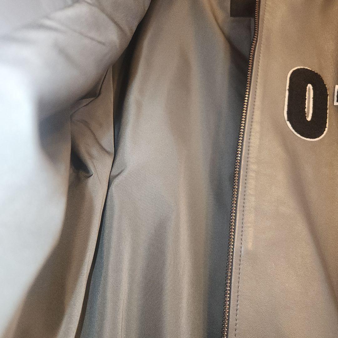 ダーマAnd　羊レザープルゾン　グレーLL