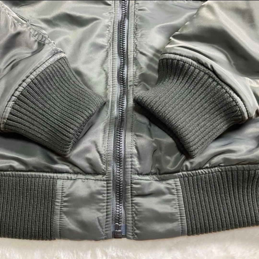 未使用XL✨アルファインダストリーズ✨MA-1 フライトジャケット　中綿　フード