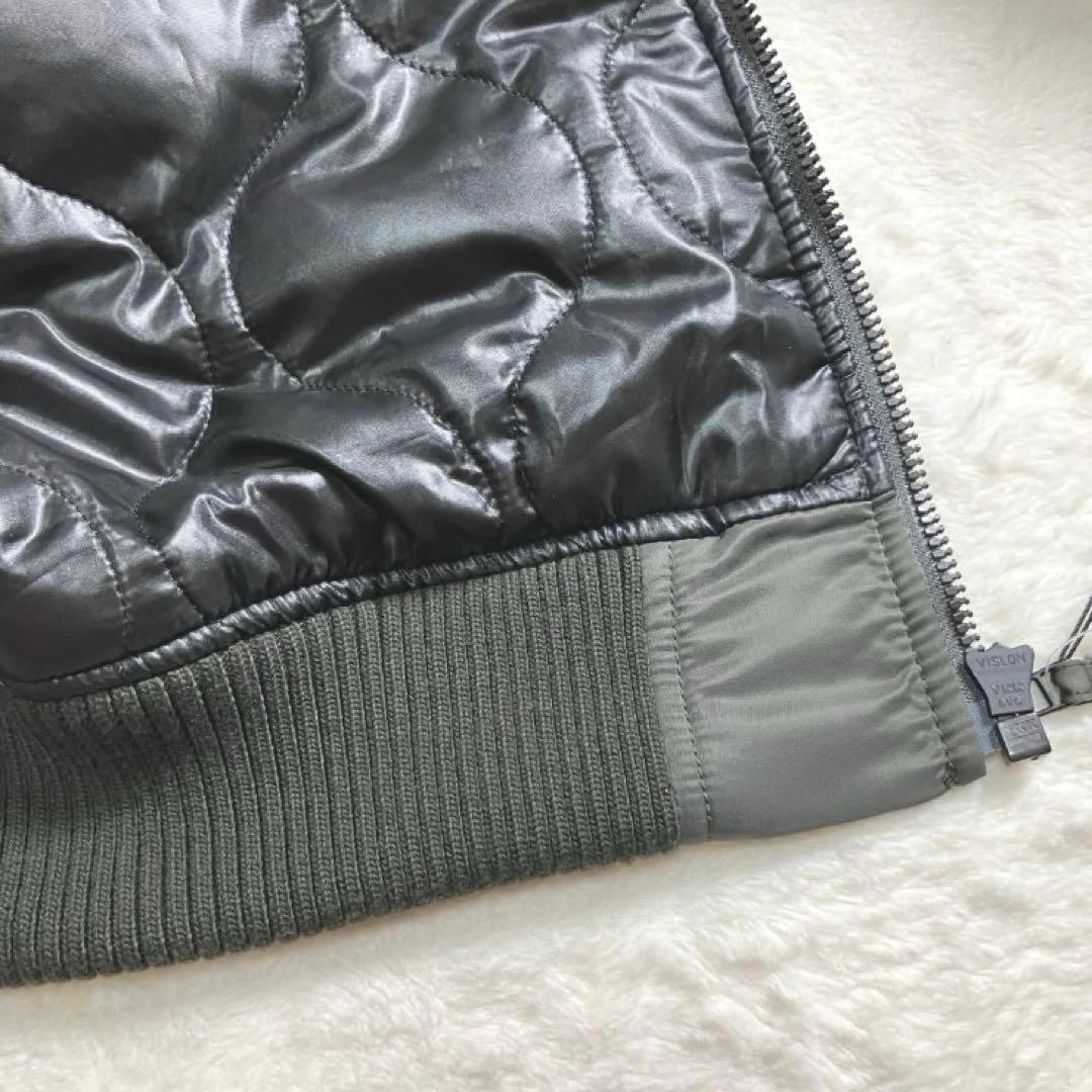 未使用XL✨アルファインダストリーズ✨MA-1 フライトジャケット　中綿　フード