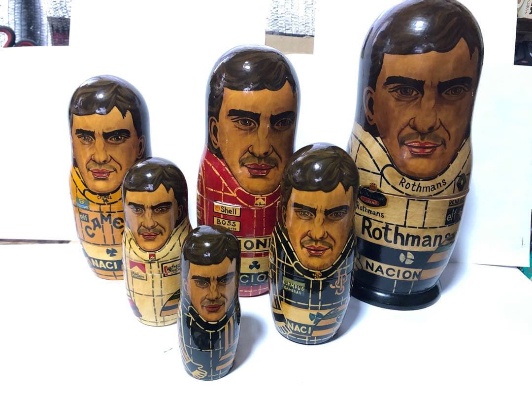 激レア　アイルトンセナ　マトリョーシカ