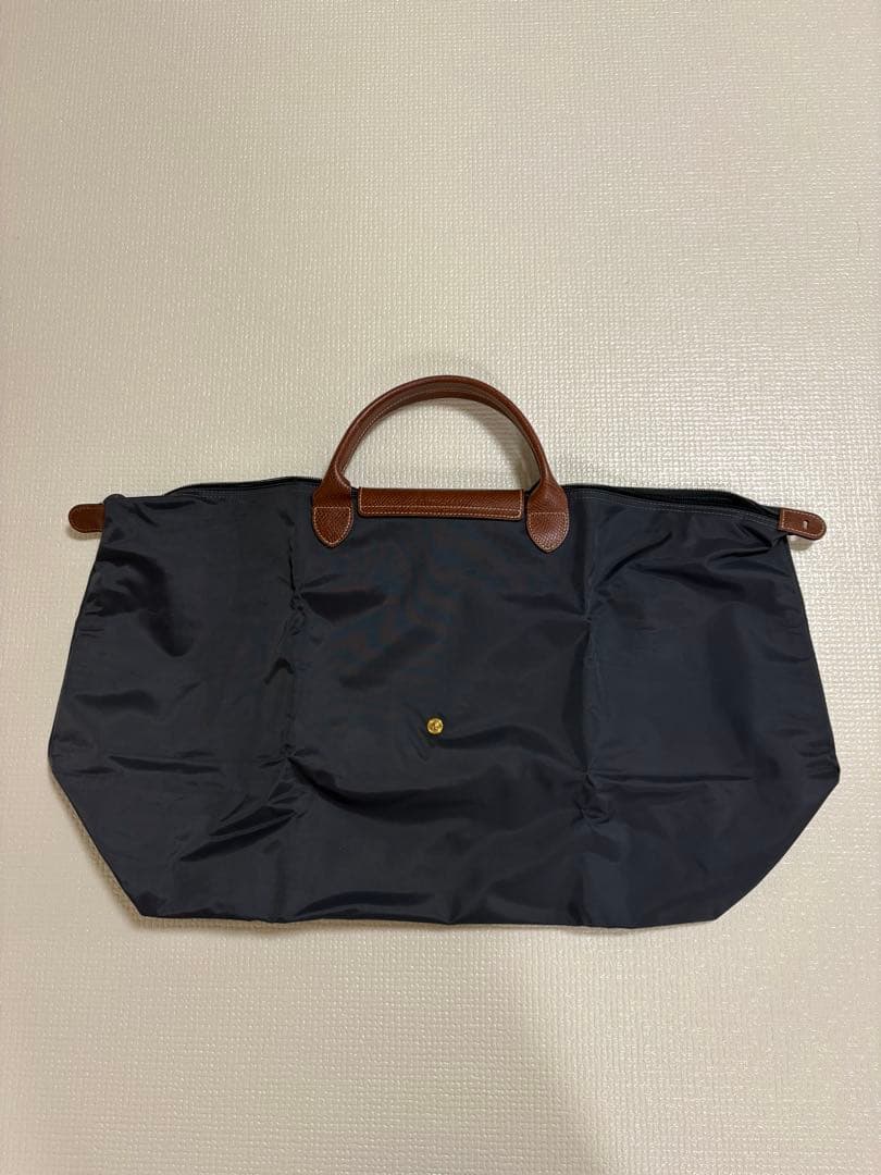 【正規品】ロンシャン　プリアージュ　L トラベルバッグ　ガンメタル　保証書あり