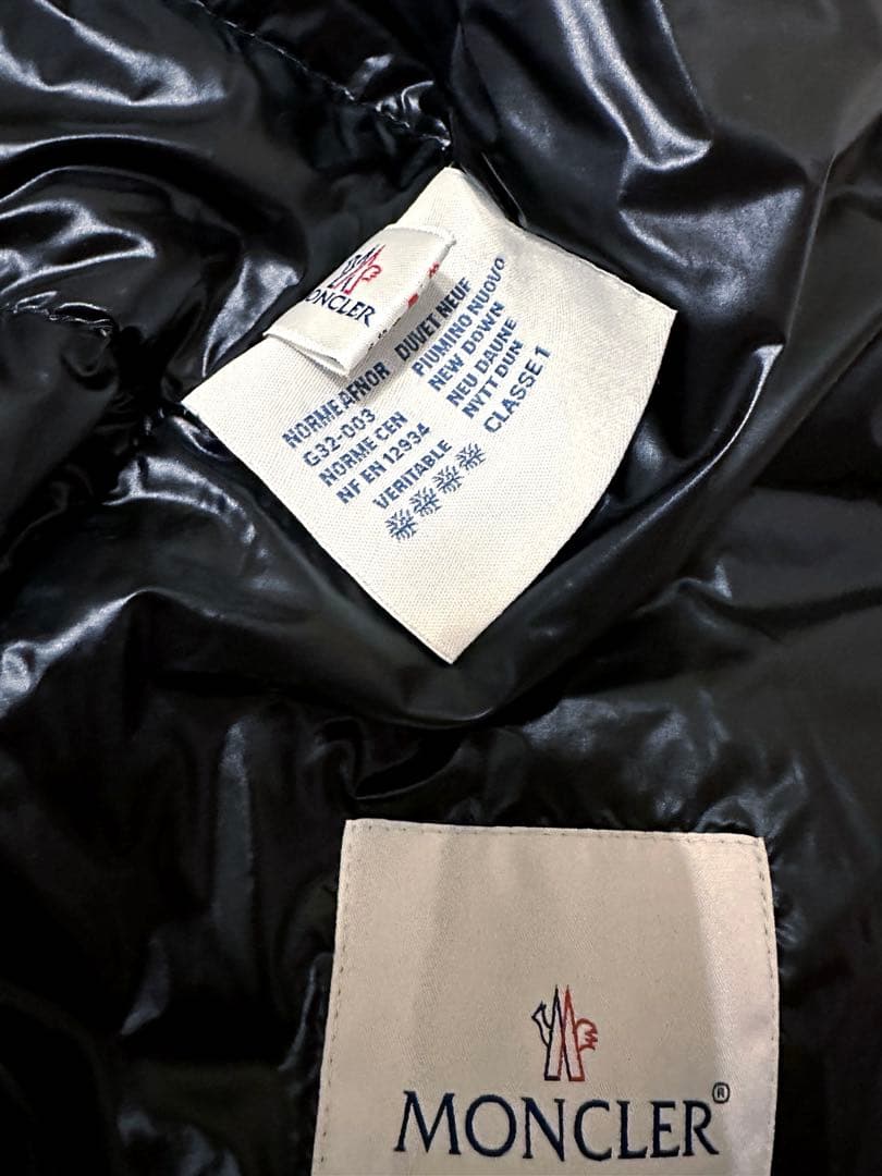 【モンクレール】ダウンベスト　ブラック 美品 サイズ00