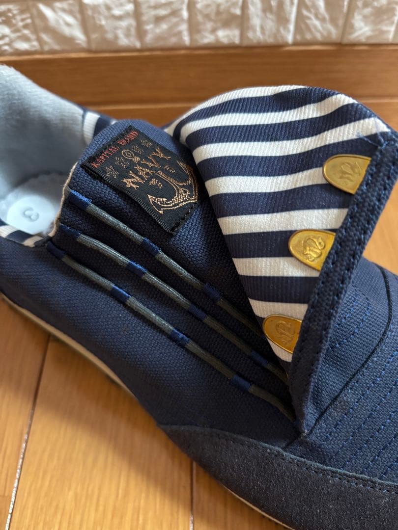 キャピタルKAPITAL キャンバスセーラーコハゼ タビスニーカー