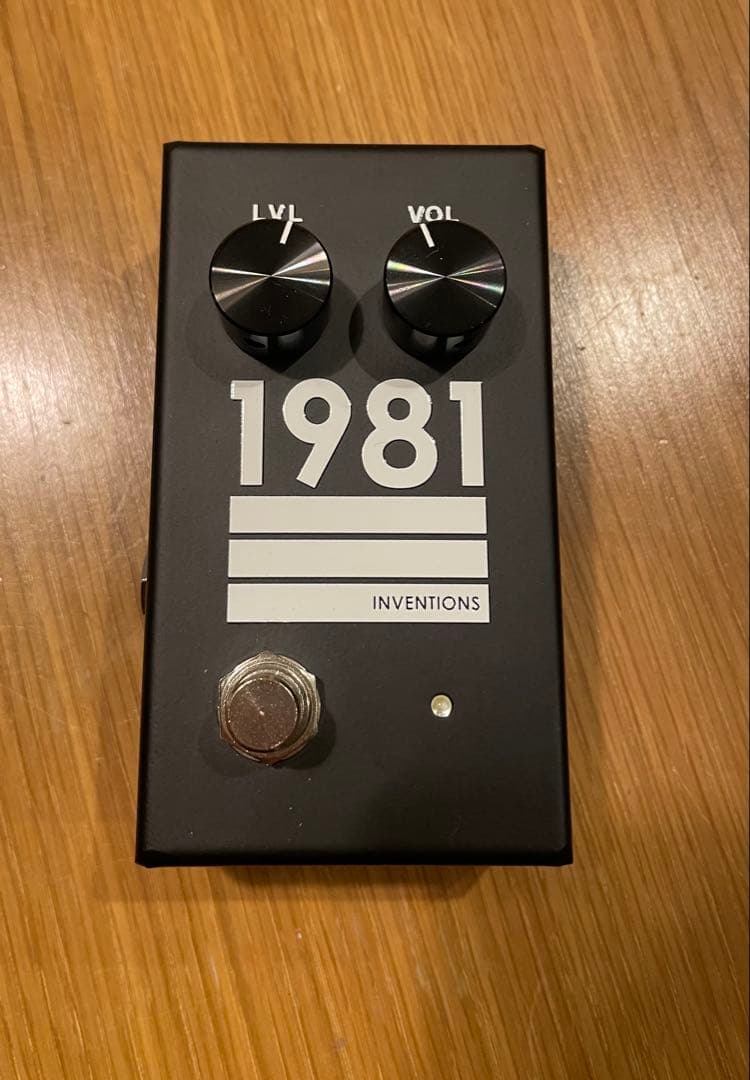 1981 Inventions LVL ローゲイン・ドライブ・ペダル