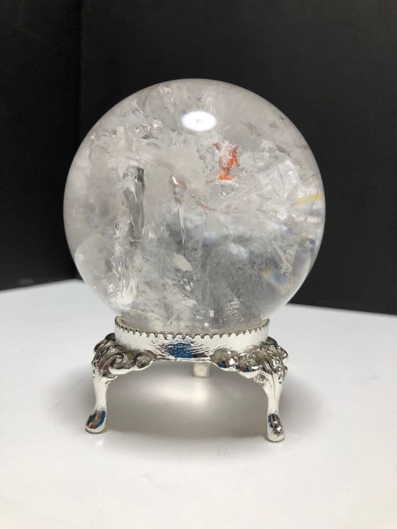 ヒマラヤ産　水晶スフィア