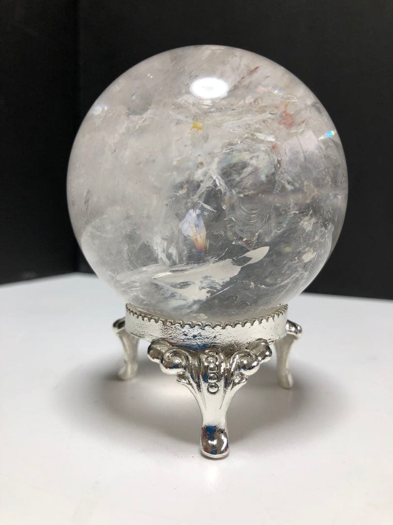 ヒマラヤ産　水晶スフィア