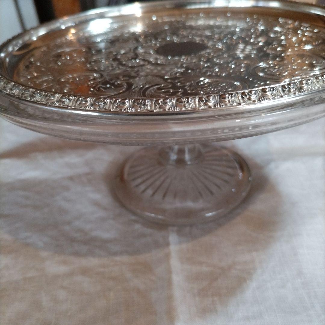 銀製品トレーEngland製