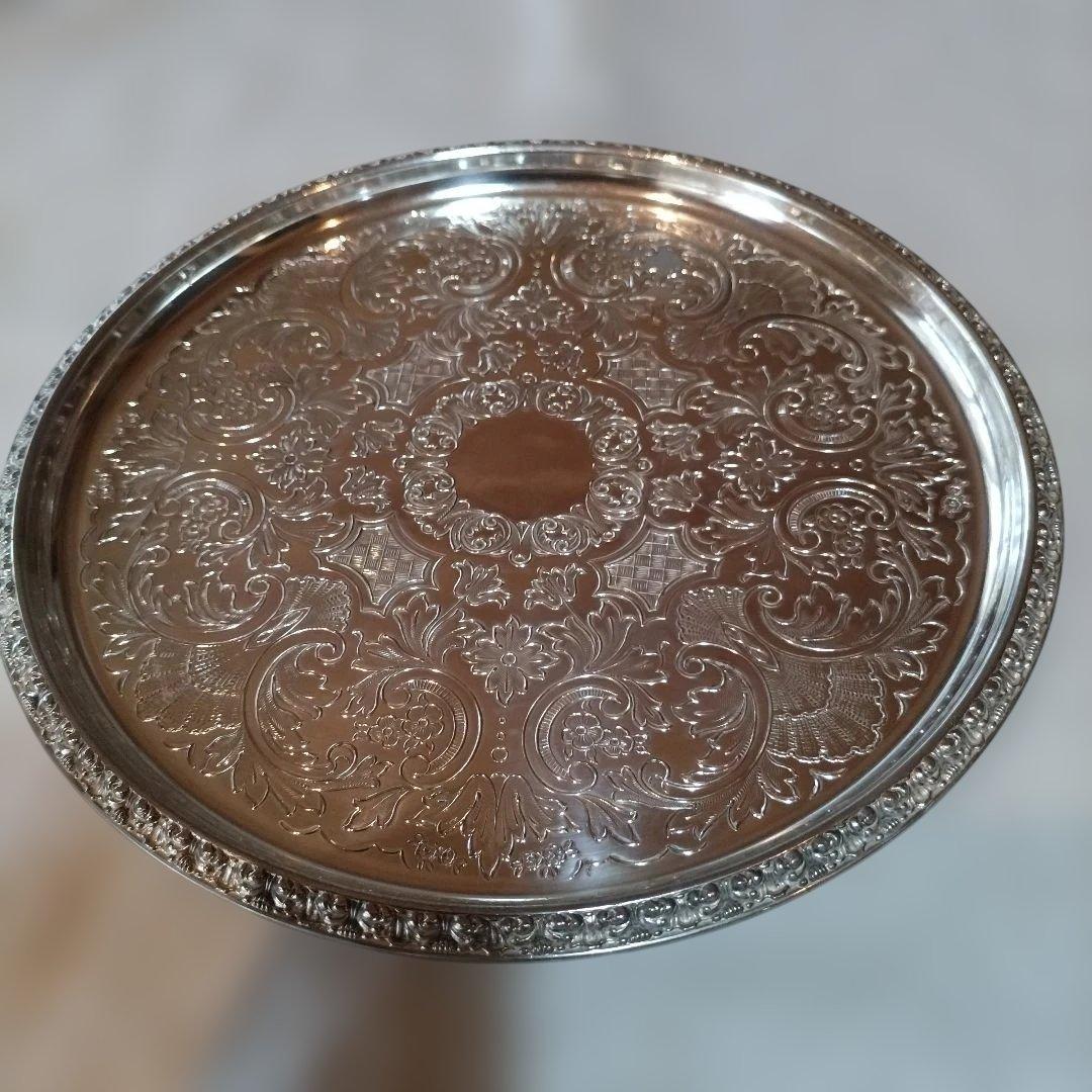 銀製品トレーEngland製