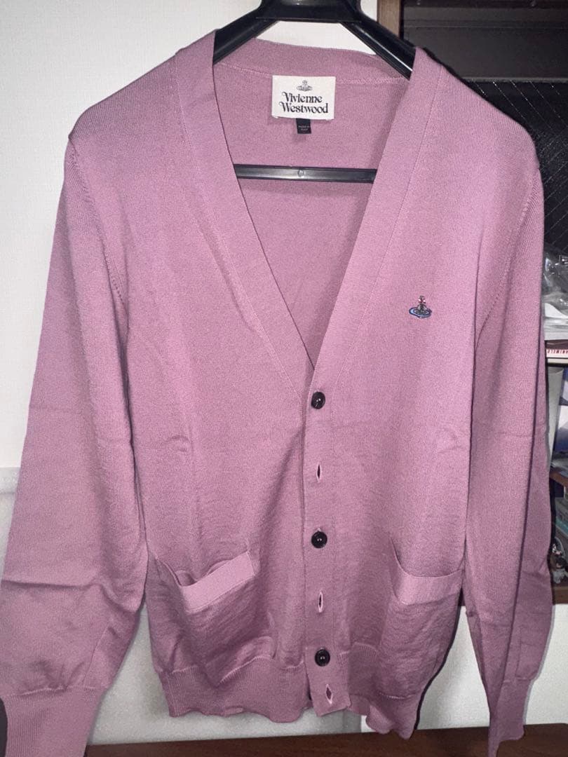 【Pee】Vivienne Westwood ピンクカーディガン Sサイズ