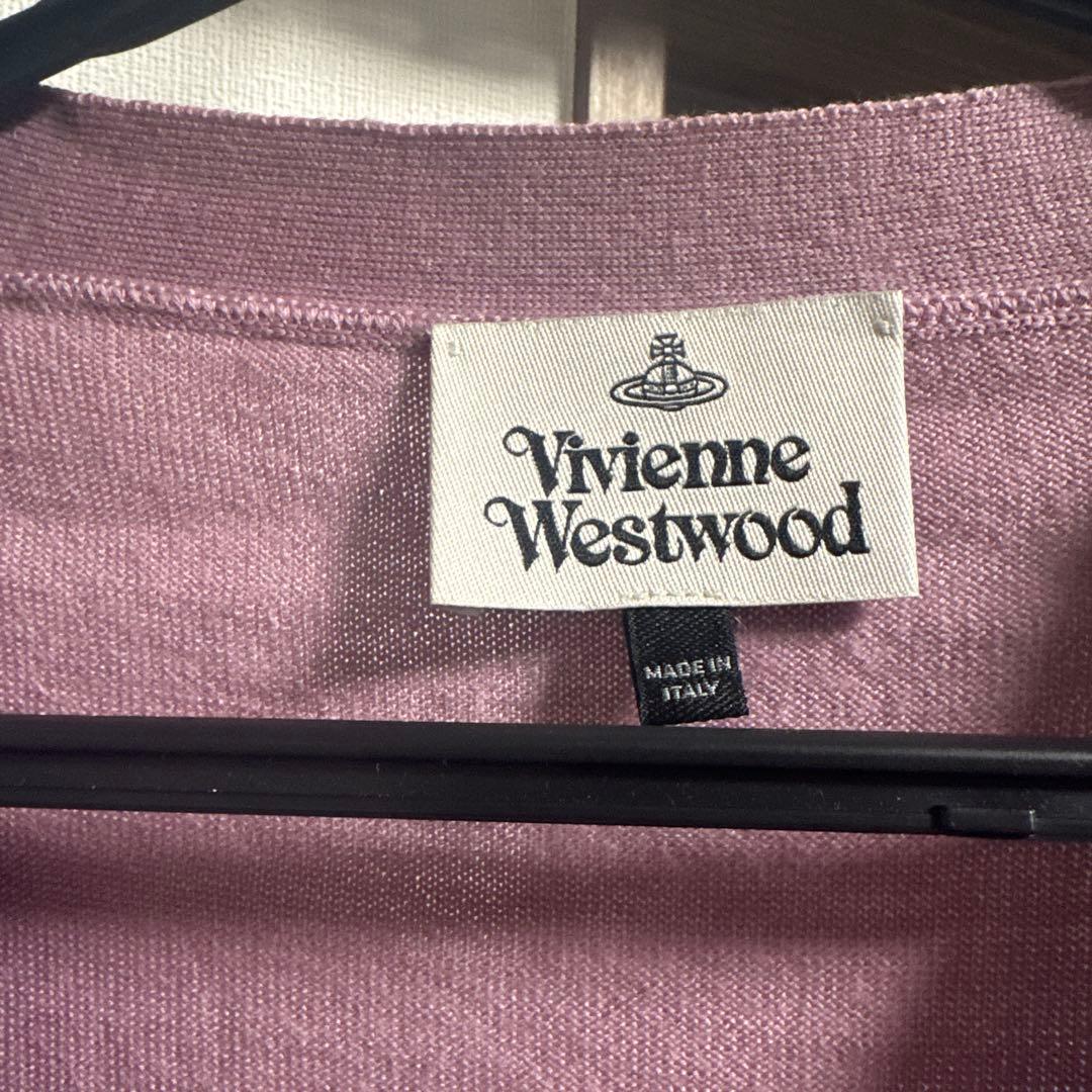 【Pee】Vivienne Westwood ピンクカーディガン Sサイズ