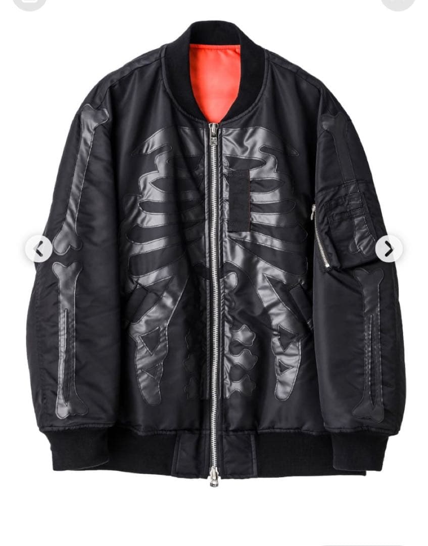 ソロイスト soloist 24aw 希少44 bone フライトジャケット