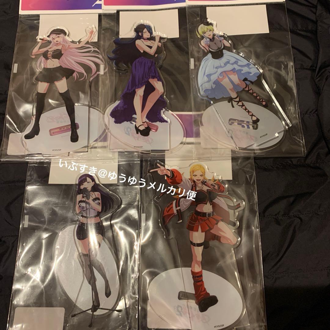 魔都精兵のスレイブ　アクリルスタンド 5種 カラオケの鉄人