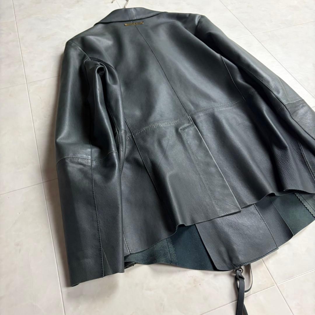 MAX Mara ✨MAX&Co. ラムレザージャケット 羊革 黒 38