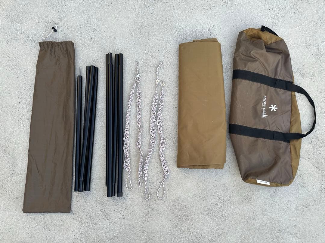 スノーピーク アメニティタープ ヘキサLセット TP-851S