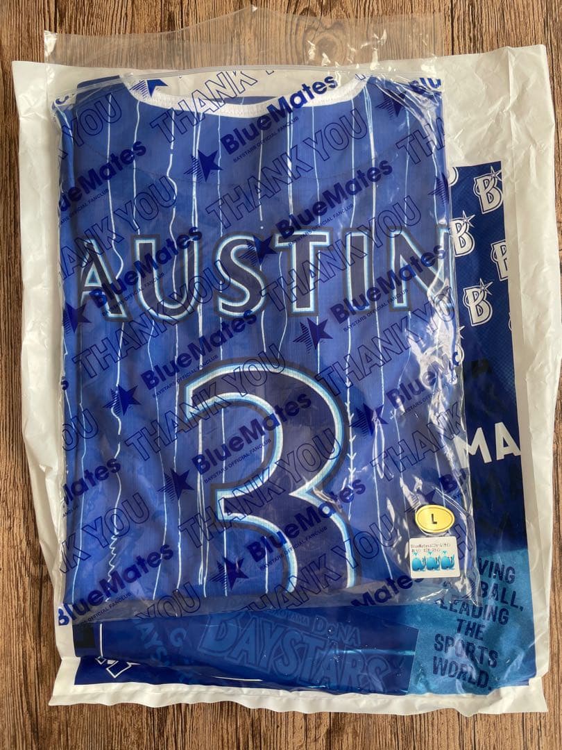 非売品 直筆サイン入 オースティン#3 DeNAベイスターズ　BlueMates