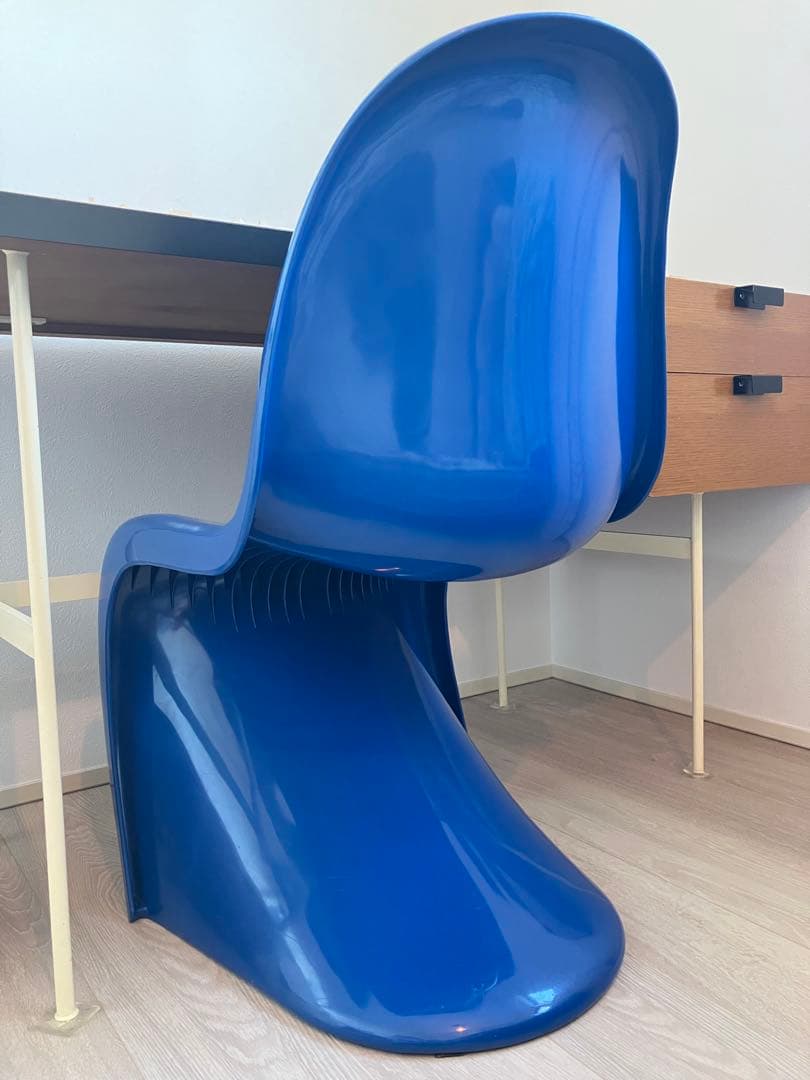 ヴィンテージ品★パントンチェア★ハーマンミラー製★ブルー★ミッドセンチュリー★