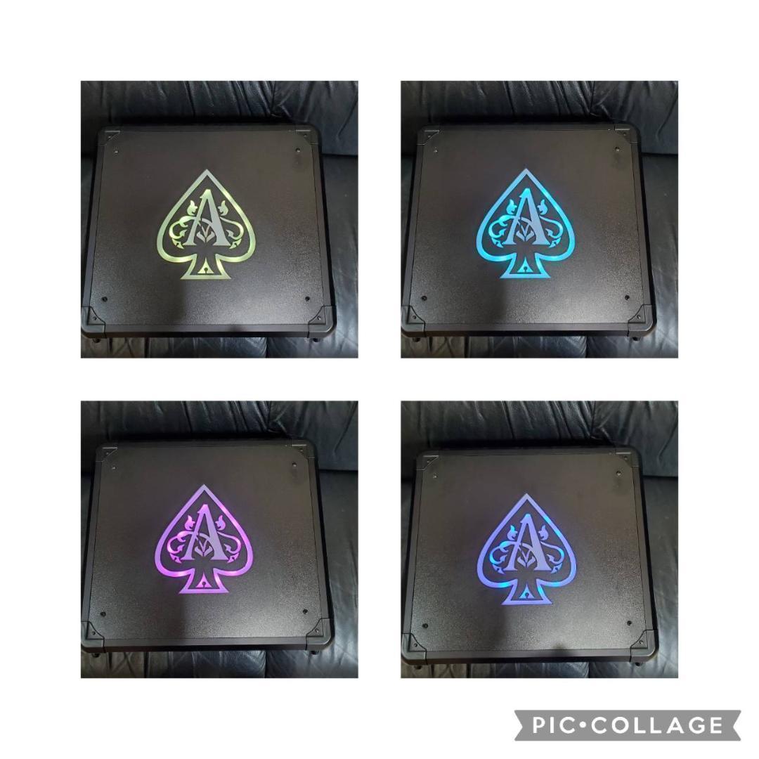 アルマンド ディスプレイ LED アタッシュ ケース シャンパン ライト