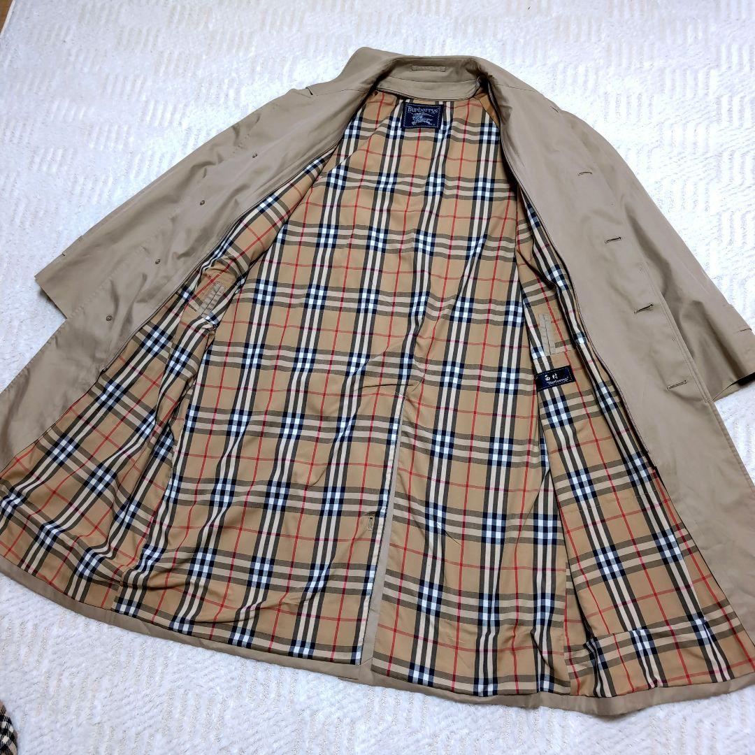BURBERRYS バーバリーズ ステンカラーコート ノバチェック ライナー付