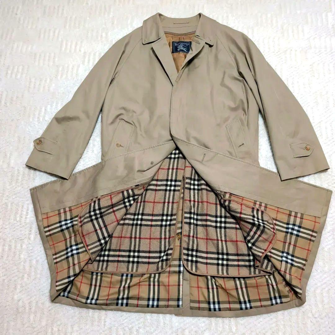 BURBERRYS バーバリーズ ステンカラーコート ノバチェック ライナー付