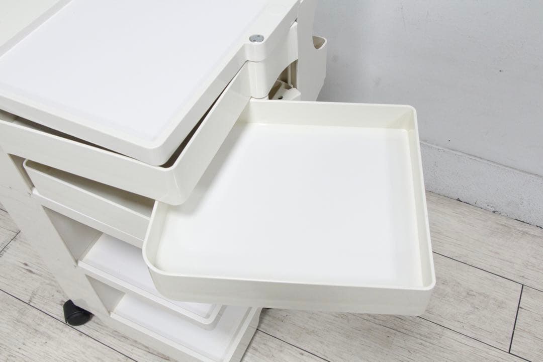 B-Line ビーライン ボビーワゴン 3段3トレイ ホワイト