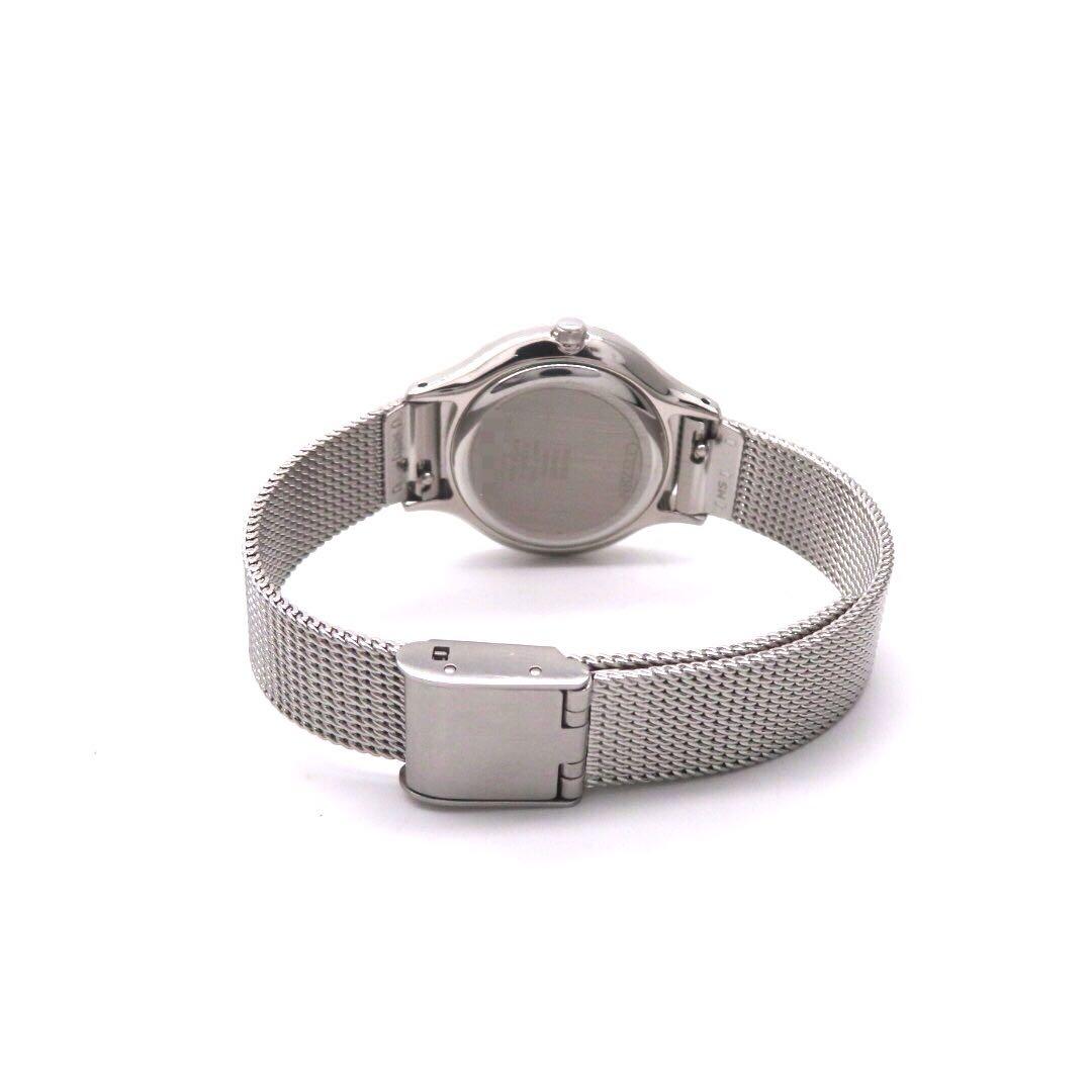 極美品 EW2631 55A クロスシー ソーラー シチズン 時計 シルバー