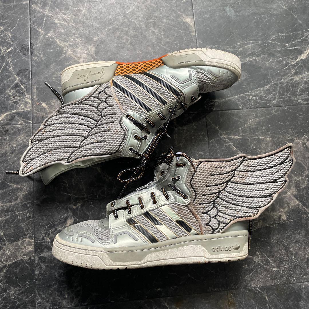 adidas× Jeremy Scott ウイングメッシュデザインスニーカー