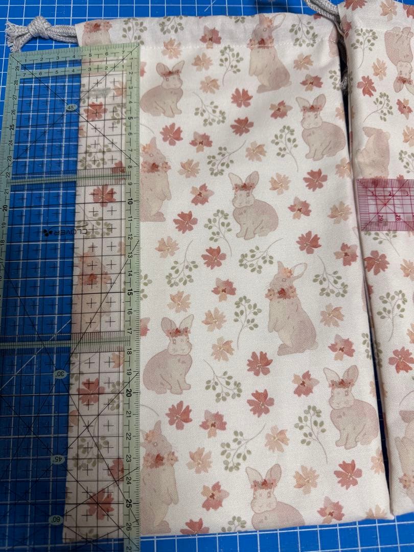 入学入園５点セット　レッスンバック　お着替え袋　給食袋　上履き入ランチョンマット